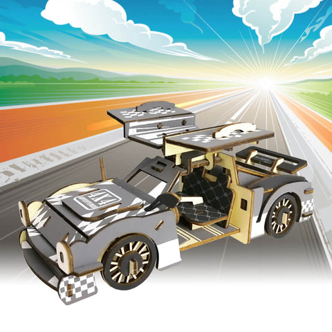 Allessimo Reality Puzzles Super Car 3D Puzzle